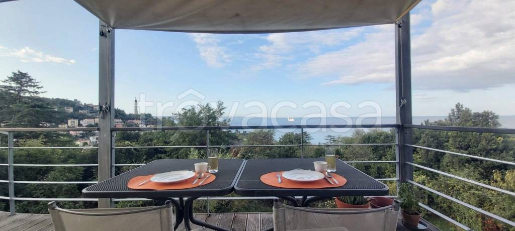 appartamento in affitto a Trieste in zona Barcola