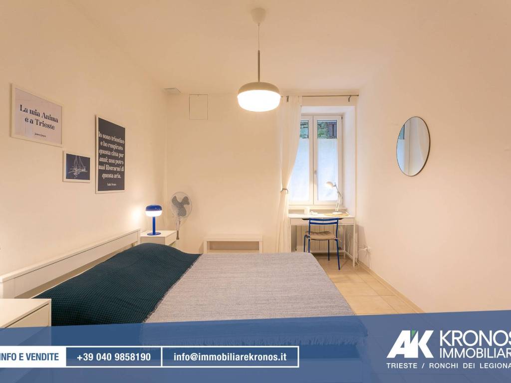 appartamento in affitto a Trieste in zona Chiarbola