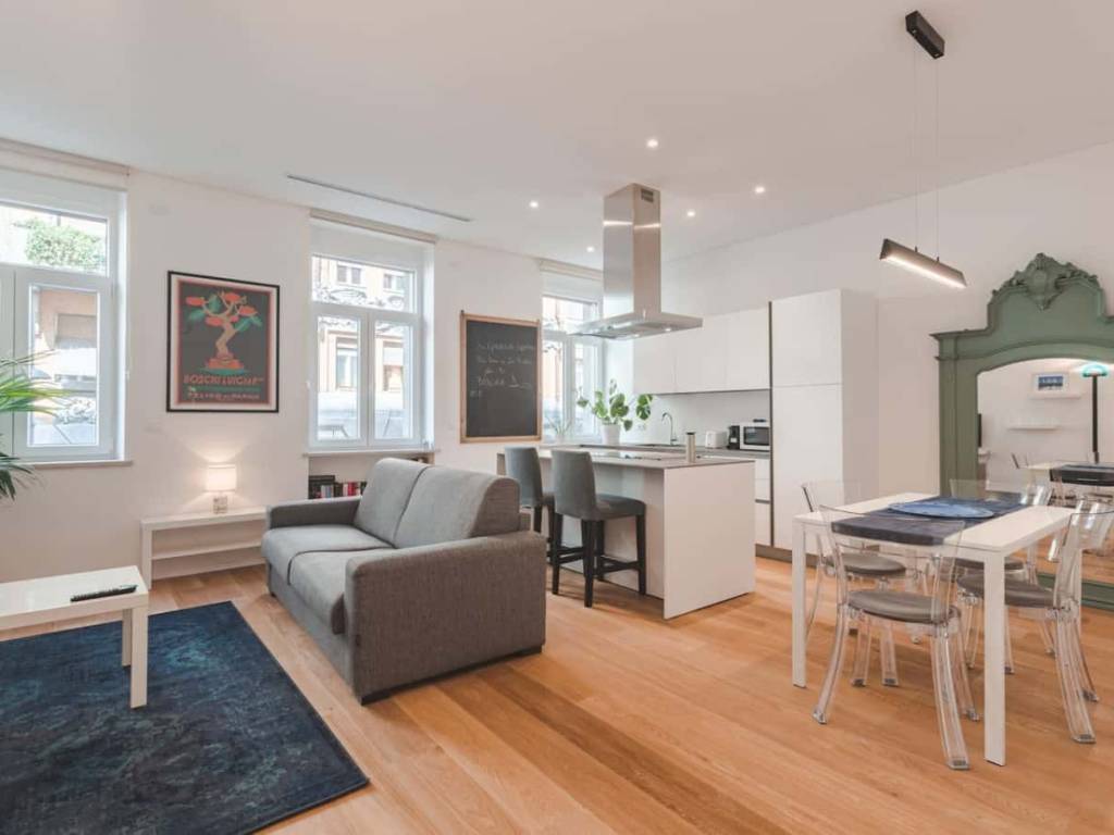 appartamento in affitto a Trieste in zona Miramare