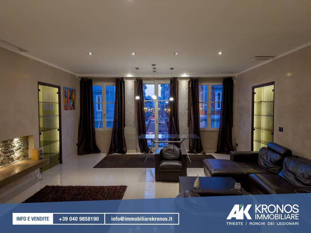 appartamento in affitto a Trieste in zona Roiano