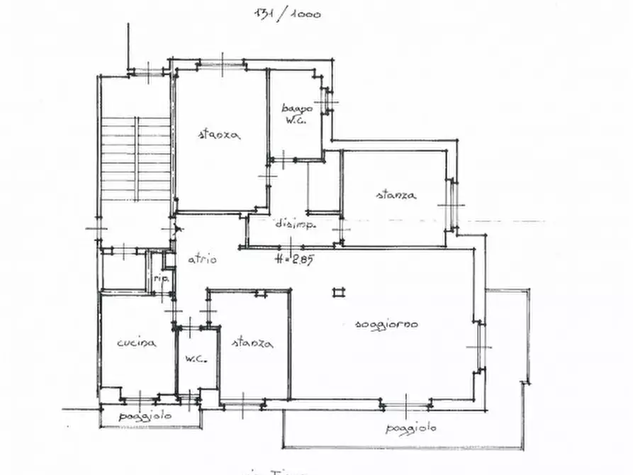 appartamento in affitto a Trieste