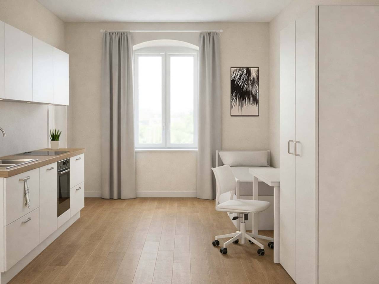 appartamento in affitto a Trieste in zona Chiadino