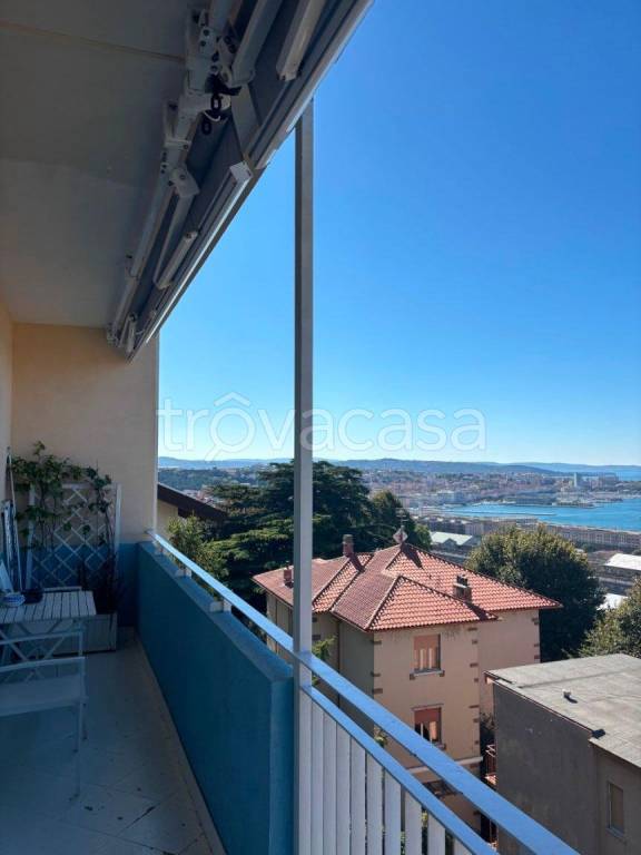 appartamento in affitto a Trieste in zona Scorcola