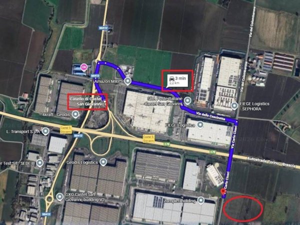 locale commerciale in affitto a Castel San Giovanni