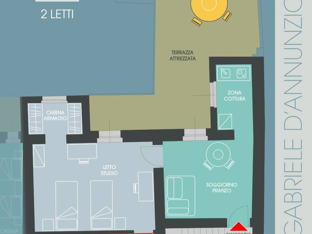 appartamento in affitto a Piacenza