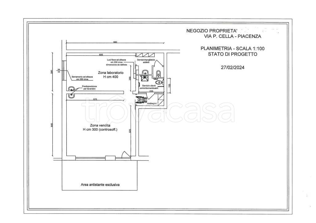 negozio in affitto a Piacenza