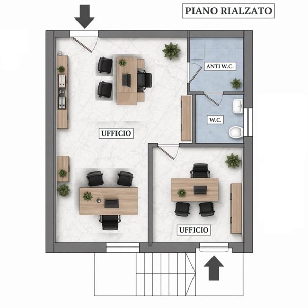 ufficio in affitto a Piacenza in zona Centro Storico