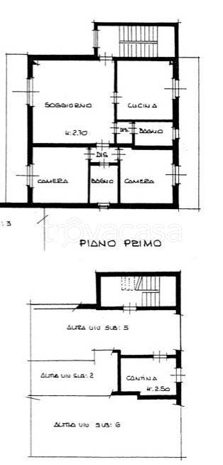 appartamento in affitto a San Giorgio Piacentino in zona Viustino