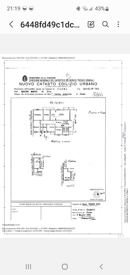 appartamento in affitto a Parma in zona Centro Storico