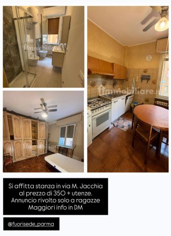 camera singola in affitto a Parma in zona Montanara