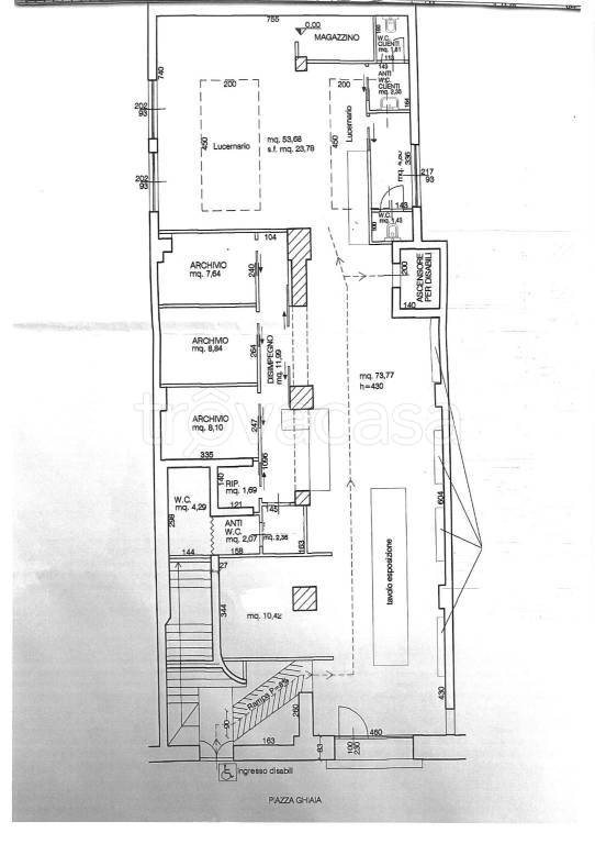 negozio in affitto a Parma in zona Centro Storico