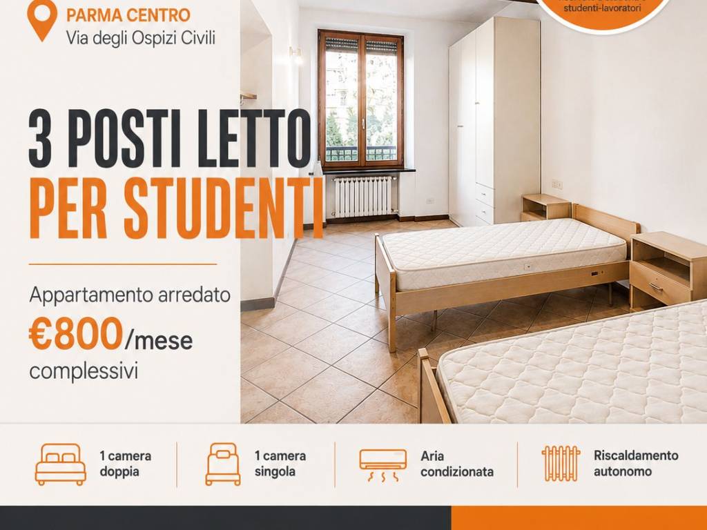 appartamento in affitto a Parma