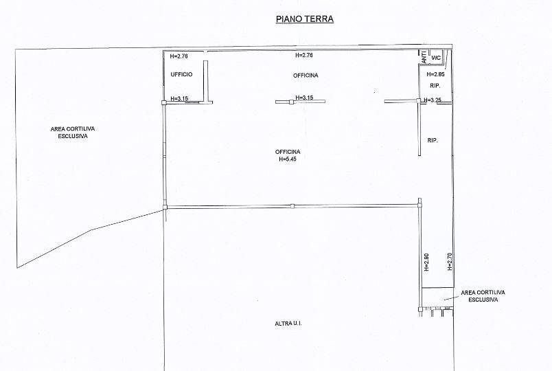 locale commerciale in affitto a Montecchio Emilia
