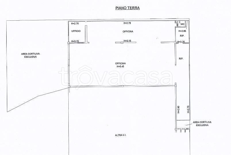locale commerciale in affitto a Montecchio Emilia