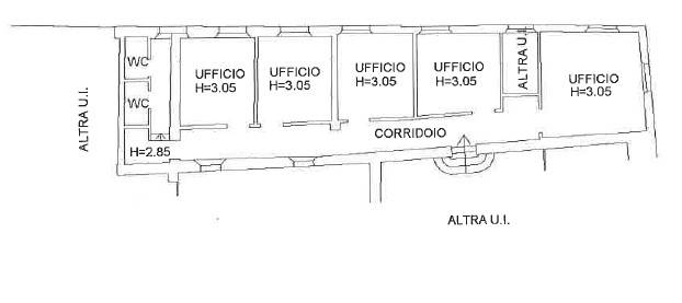 ufficio in affitto a Reggio nell'Emilia in zona Città Storica