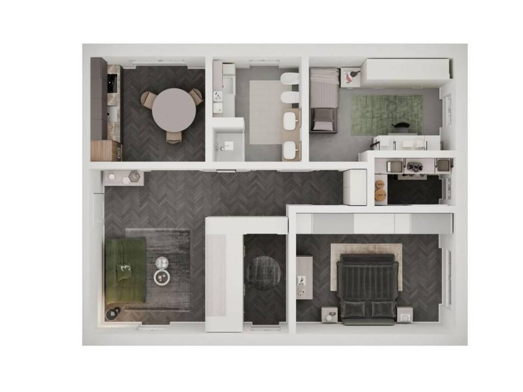 appartamento in affitto a Reggio nell'Emilia in zona Sabbione