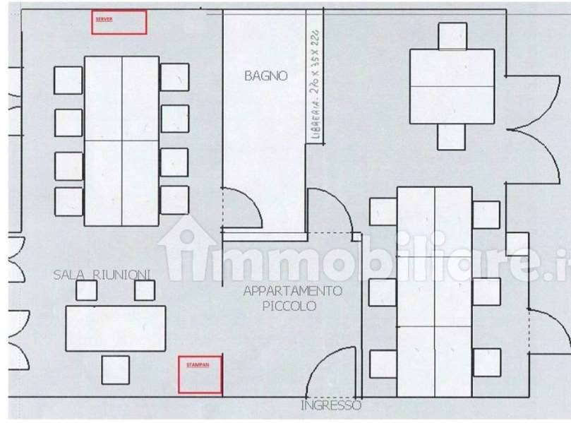 ufficio in affitto a Reggio nell'Emilia in zona Ospizio