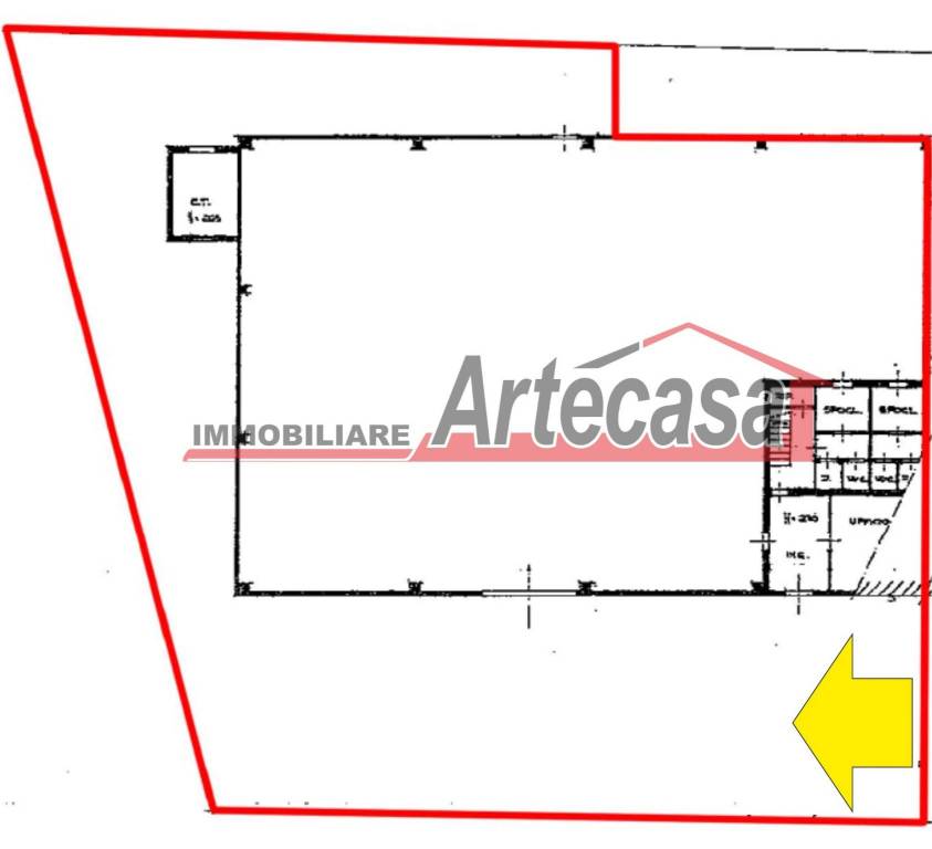 locale commerciale in affitto a Reggio nell'Emilia in zona Mancasale