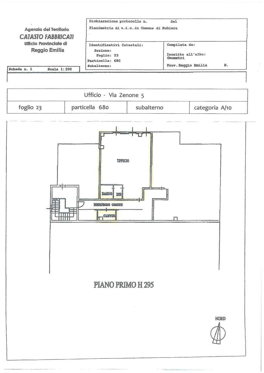ufficio in affitto a Rubiera