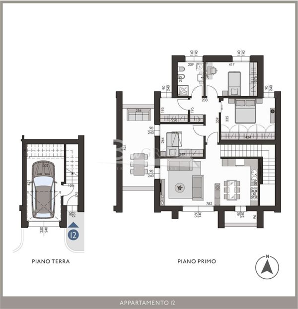 appartamento in affitto a Carpi