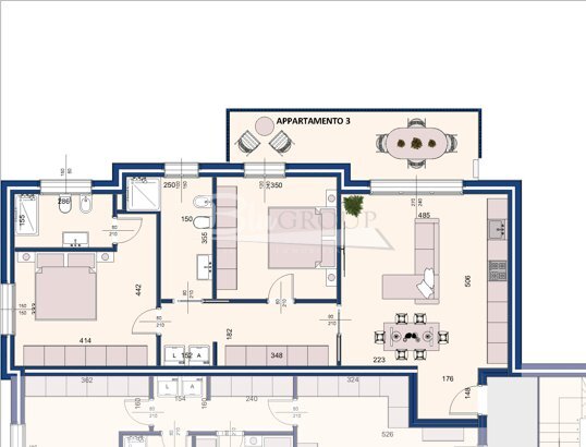 appartamento in affitto a Carpi