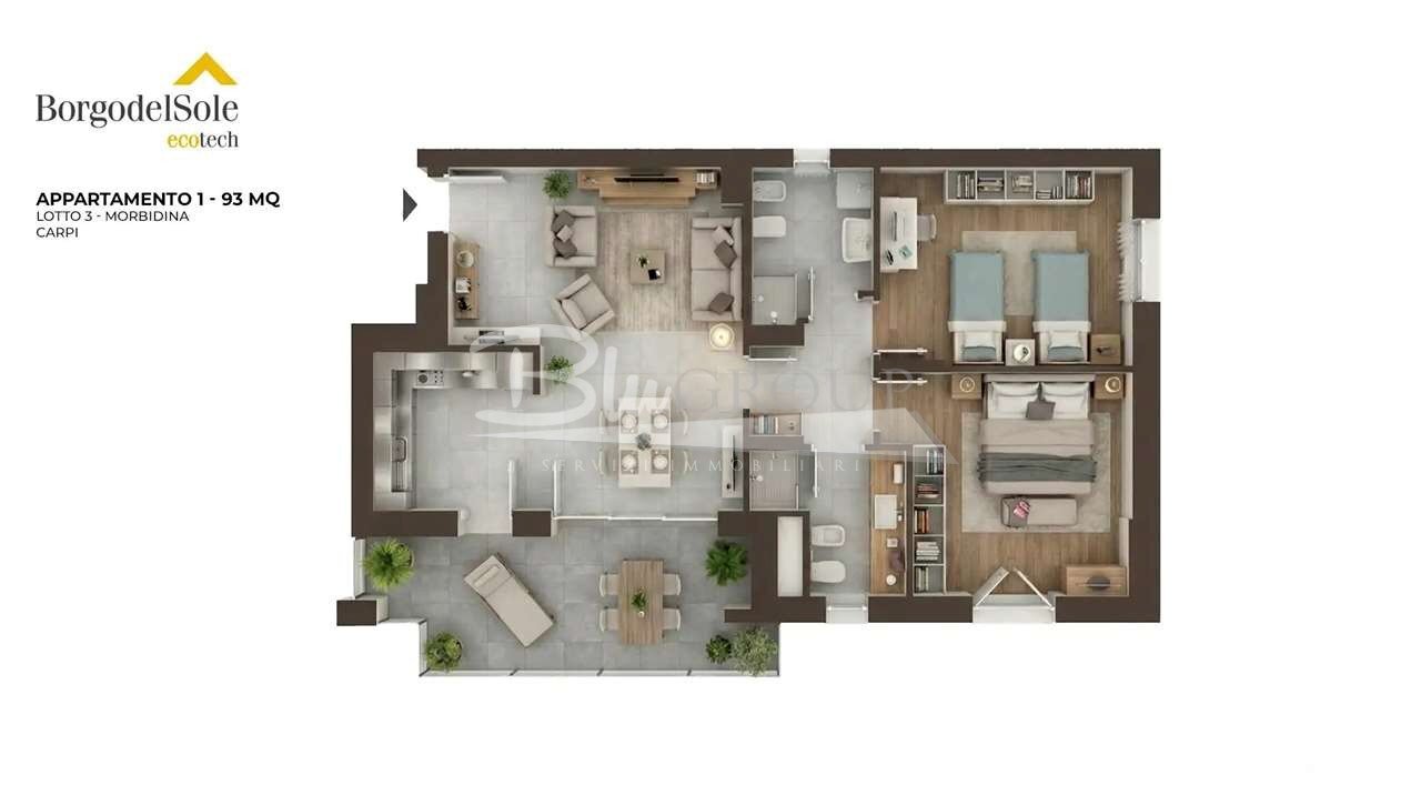 ufficio in affitto a Carpi