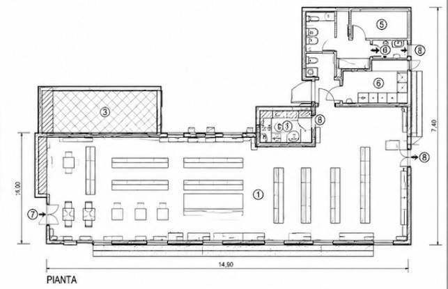 locale commerciale in affitto a Carpi