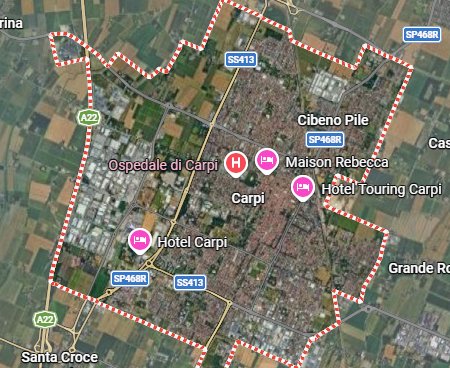 appartamento in affitto a Carpi