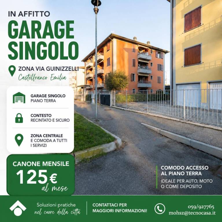 box auto in affitto a Castelfranco Emilia
