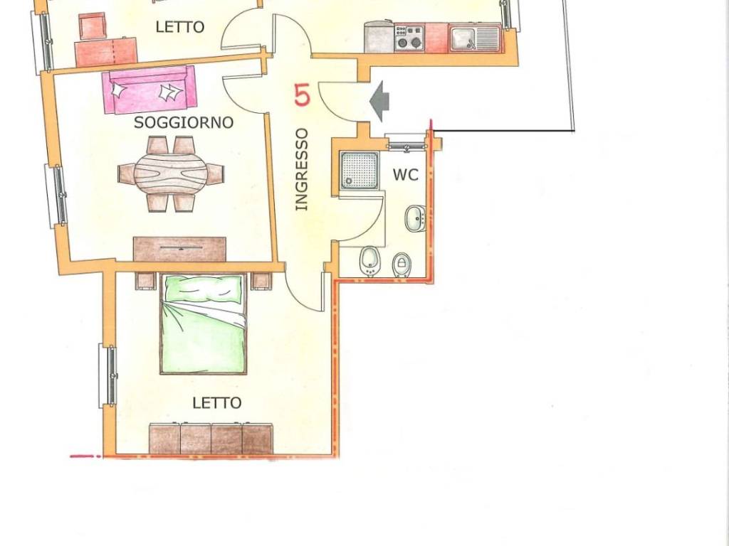 appartamento in affitto a Lama Mocogno in zona Mocogno