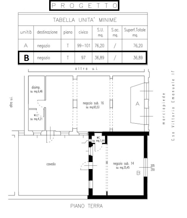 negozio in affitto a Modena in zona Centro Storico
