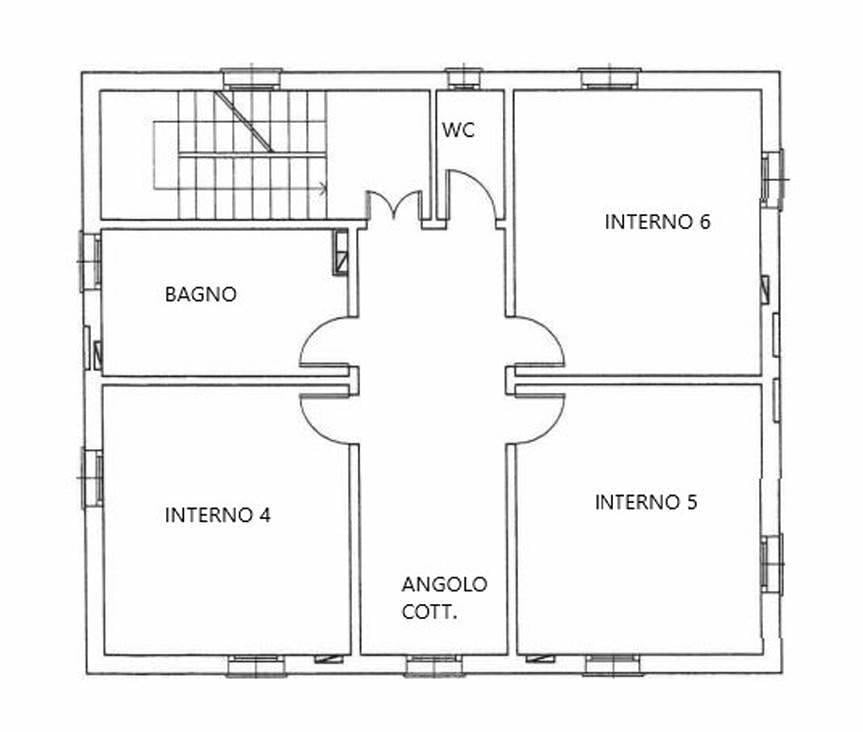appartamento in affitto a Modena in zona Sant'Agnese