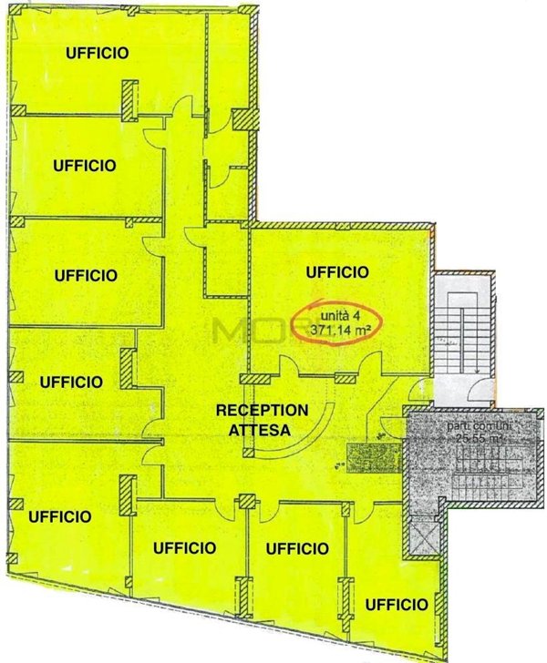 ufficio in affitto a Modena in zona San Faustino