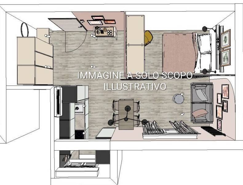 appartamento in affitto a Modena in zona Centro Storico