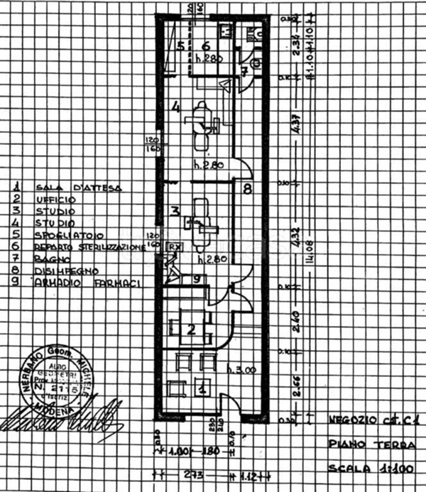 negozio in affitto a Modena in zona Madonnina / Quattro Ville
