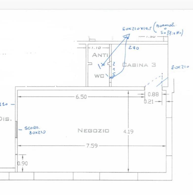 negozio in affitto a Modena in zona Sant'Agnese