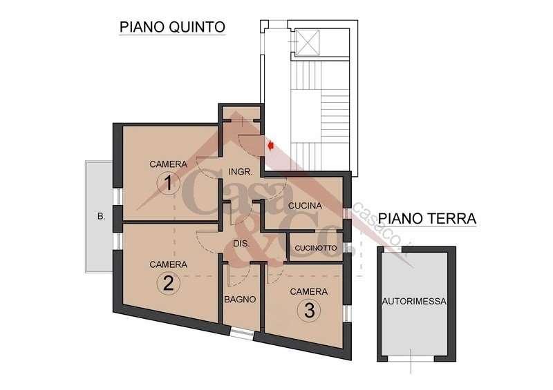 appartamento in affitto a Modena in zona Sant'Agnese