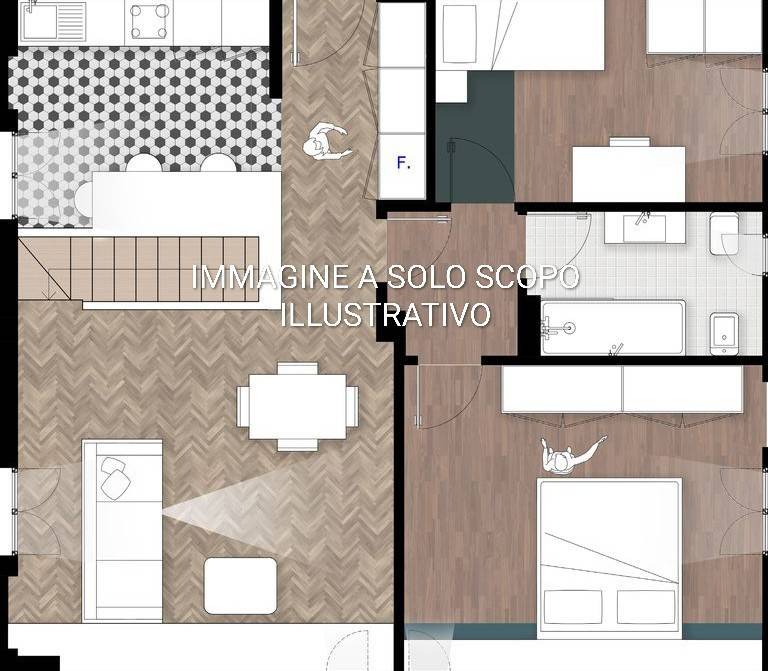 appartamento in affitto a Modena