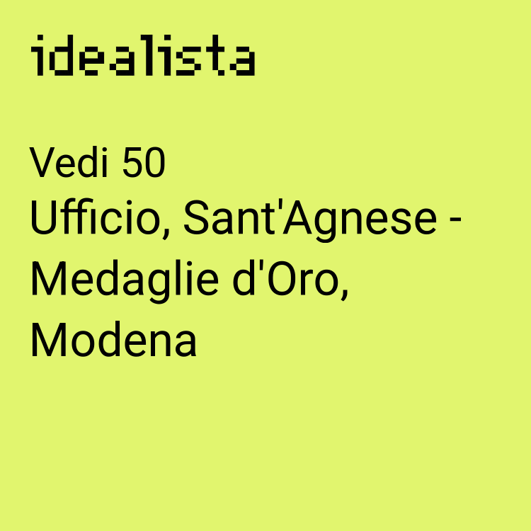 ufficio in affitto a Modena in zona Sant'Agnese