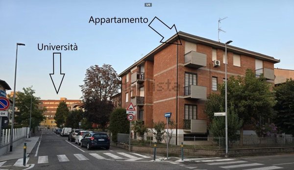 appartamento in affitto a Modena in zona Sant'Agnese