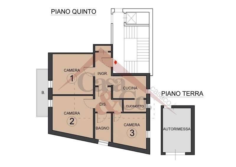 appartamento in affitto a Modena in zona Sant'Agnese