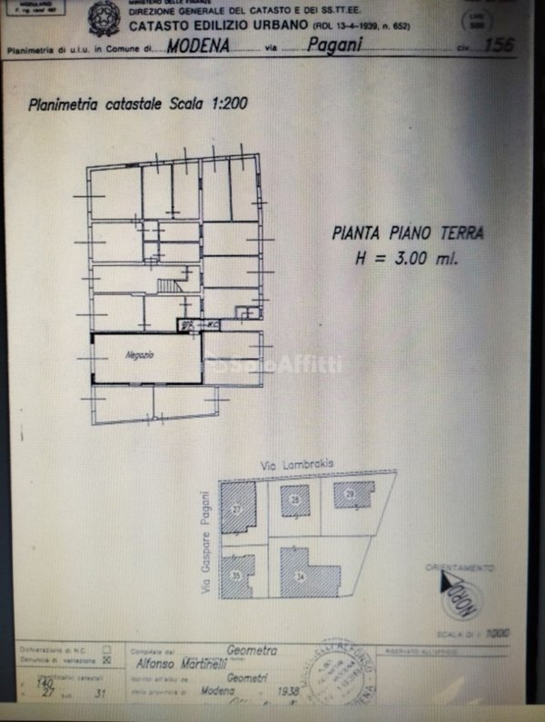 negozio in affitto a Modena