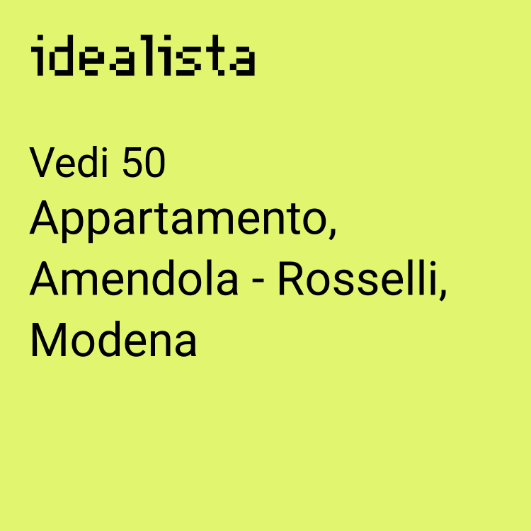 appartamento in affitto a Modena in zona Amendola