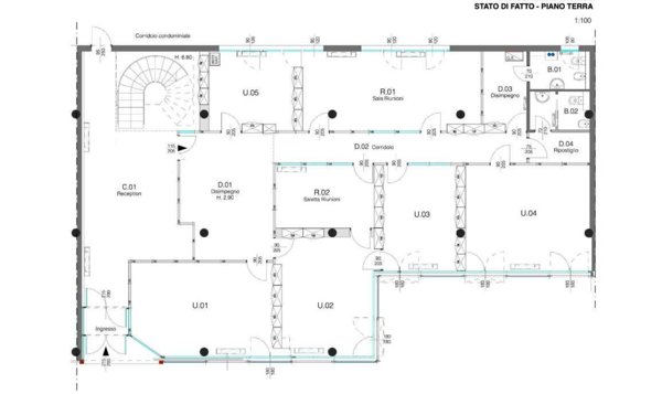 ufficio in affitto a Modena