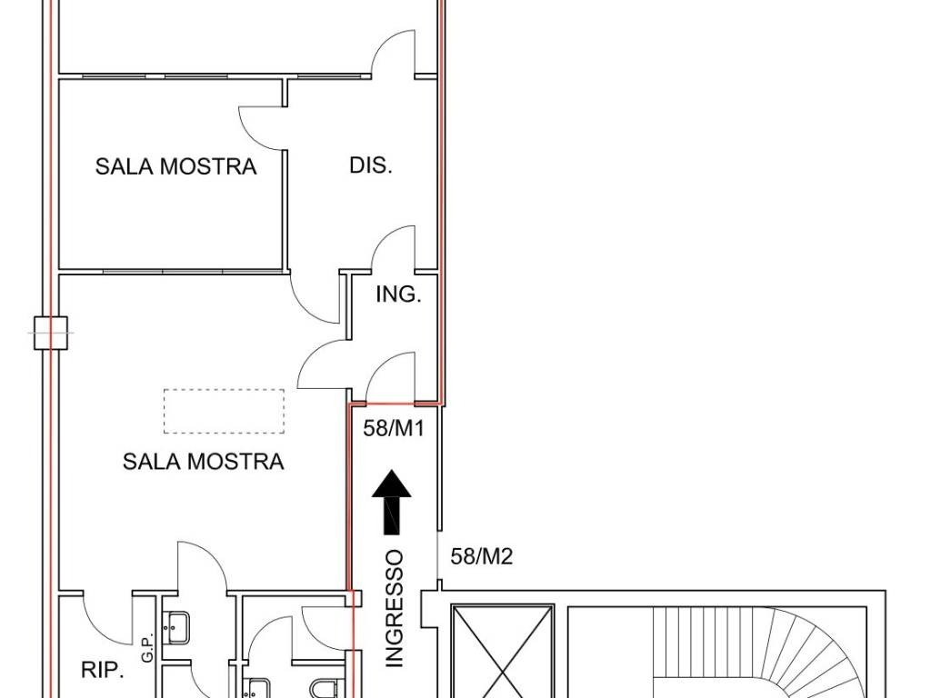ufficio in affitto a Modena in zona Baggiovara