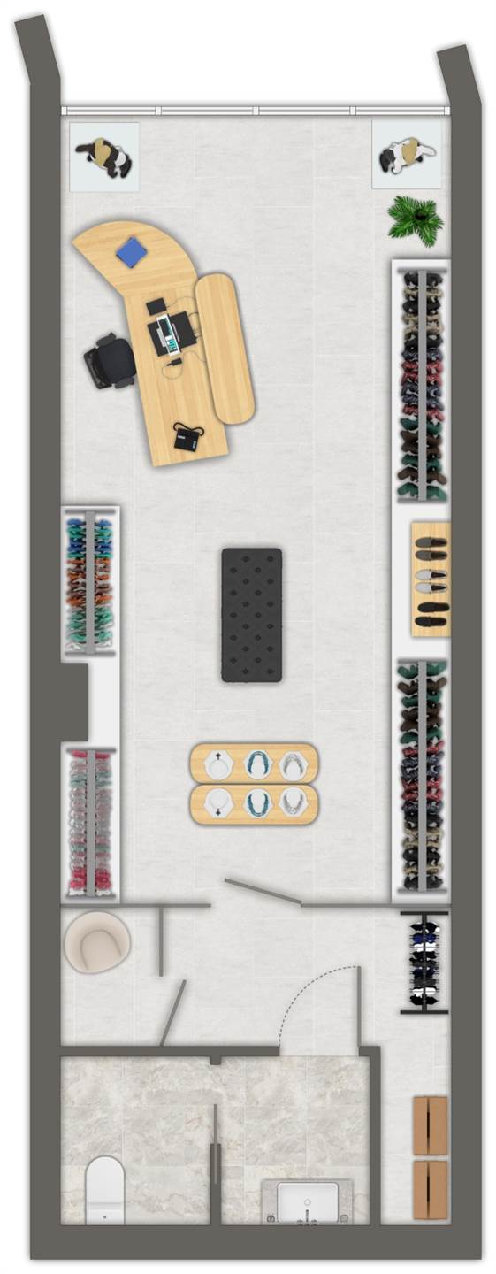 negozio in affitto a Modena in zona San Faustino