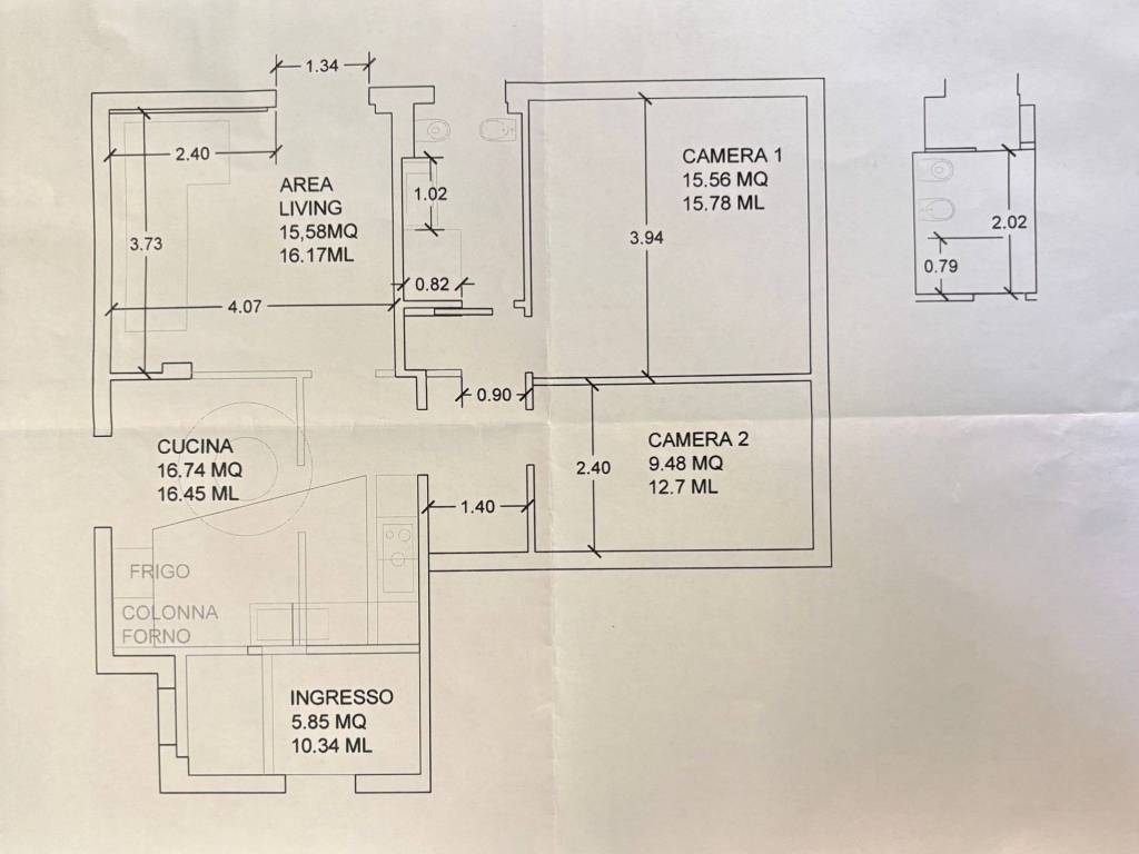 appartamento in affitto a Modena in zona Buon Pastore