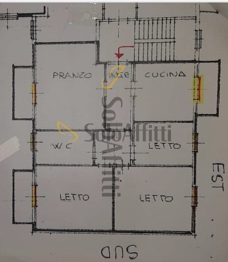 appartamento in affitto a Novi di Modena