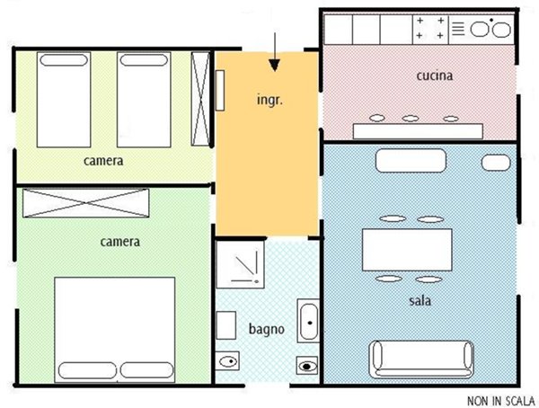 appartamento in affitto a Pievepelago in zona Sant'Anna Pelago
