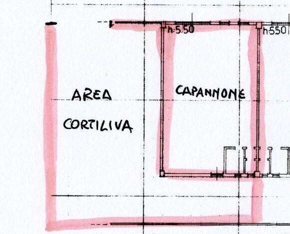 capannone in affitto a Soliera